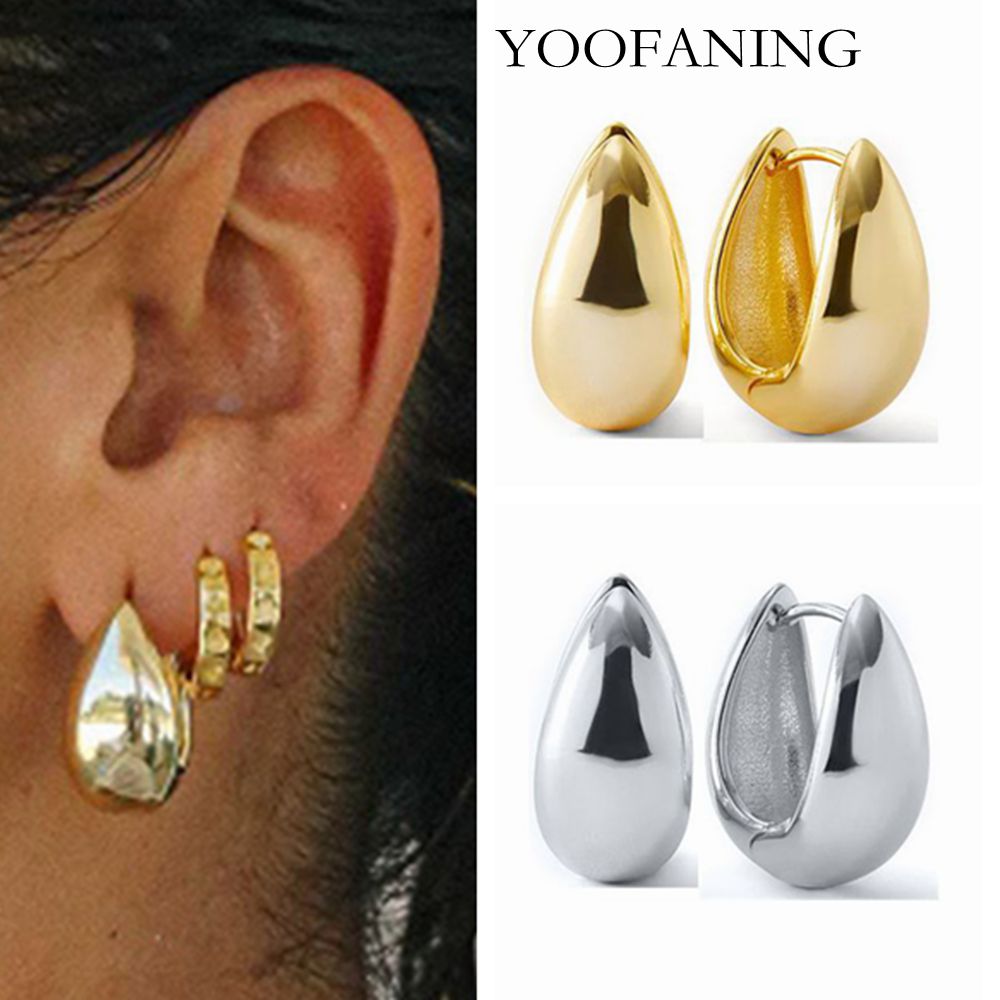 Statement Earrings Oversized - 2025 New 925 Sterling Silver Needle
