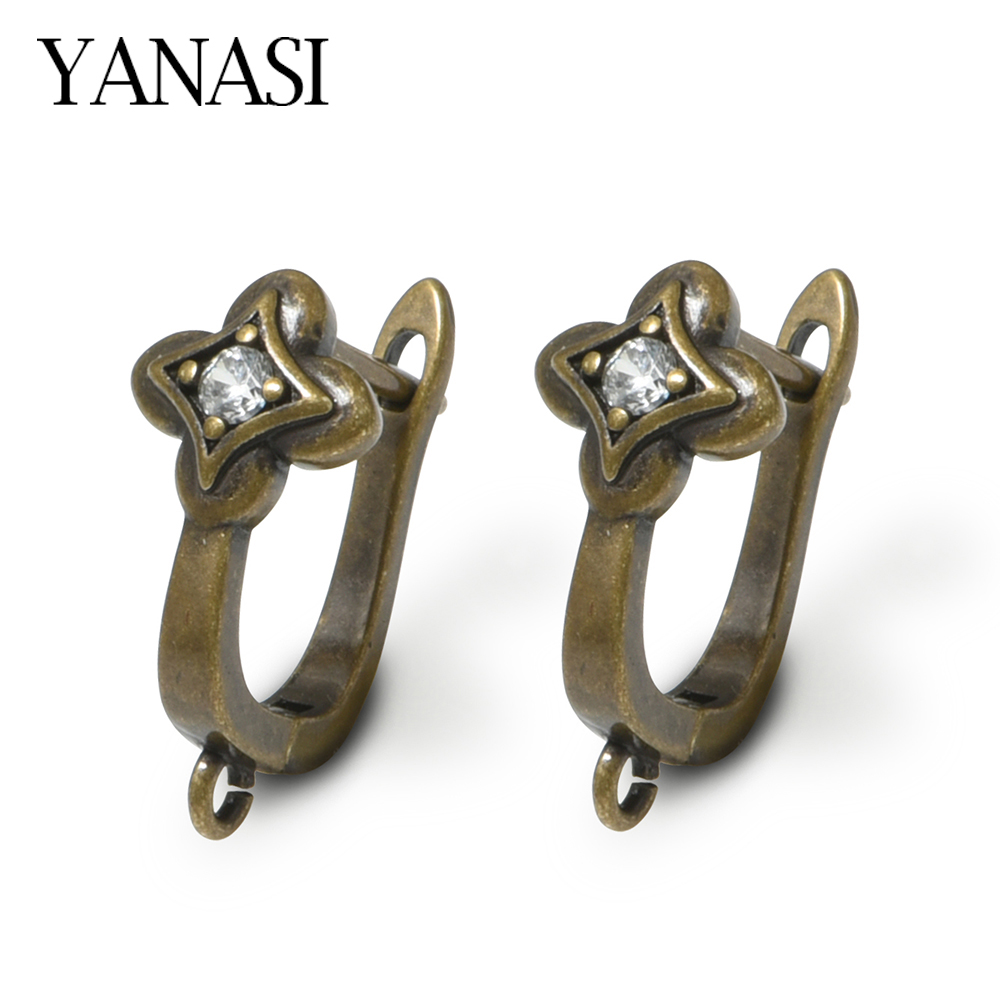 Women Accessories In Wholesale - NEW 1 Pair Antique Bronze Brass
