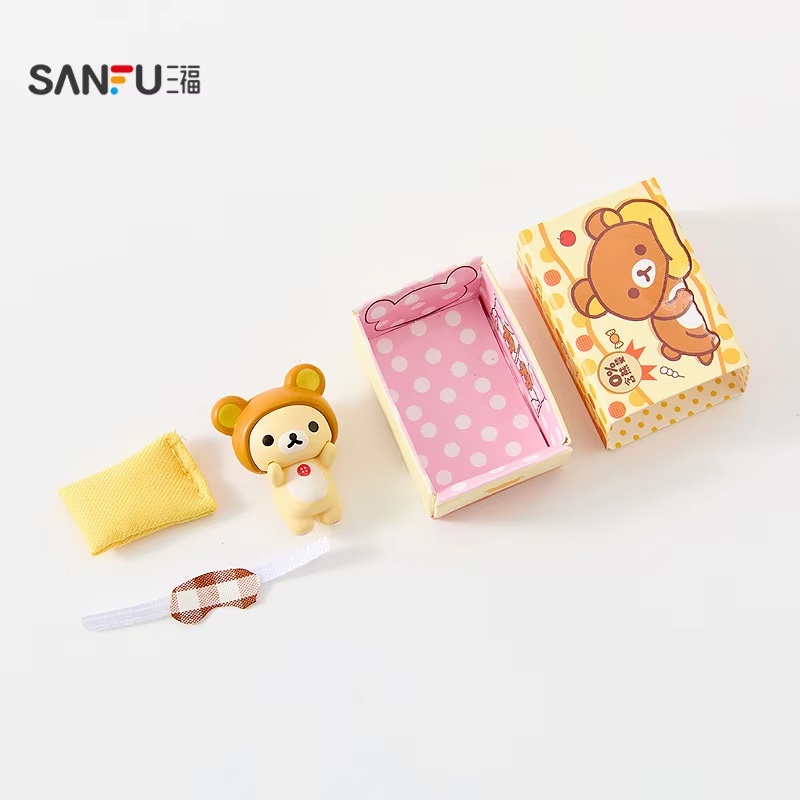 Women Accessories Gift Box - Sanfu Authentic Rilakkuma Candy Box Mini