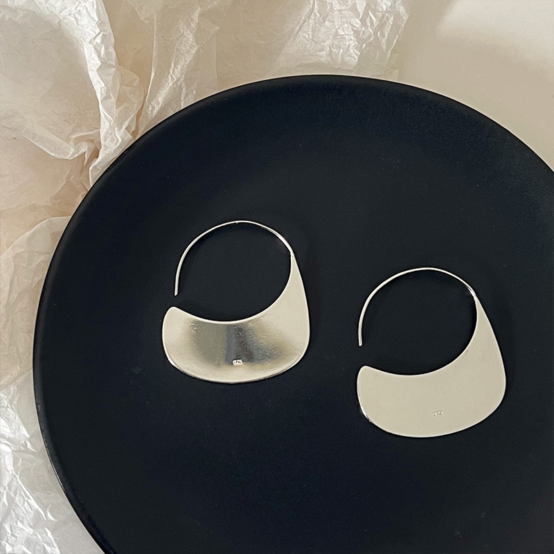 925 Sterling Silver Exaggerate - Statement Earrings Oversized review and price