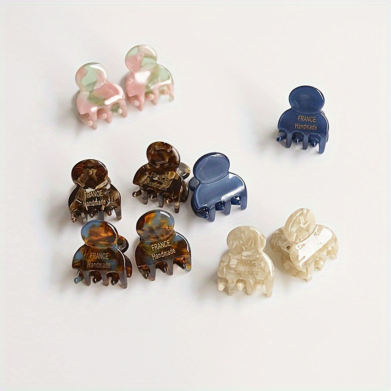 2pcs/set Mini Acetate Hair Cla - Hair Claw Clip Set review and price