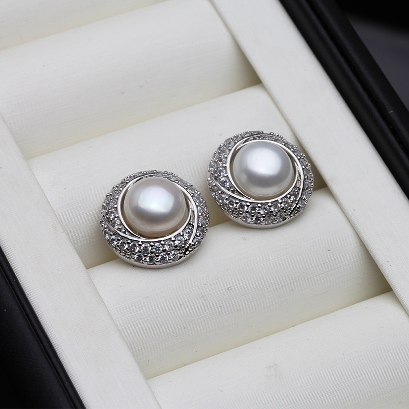 New Large Freshwater Pearl Ear - Statement Earrings Oversized review and price
