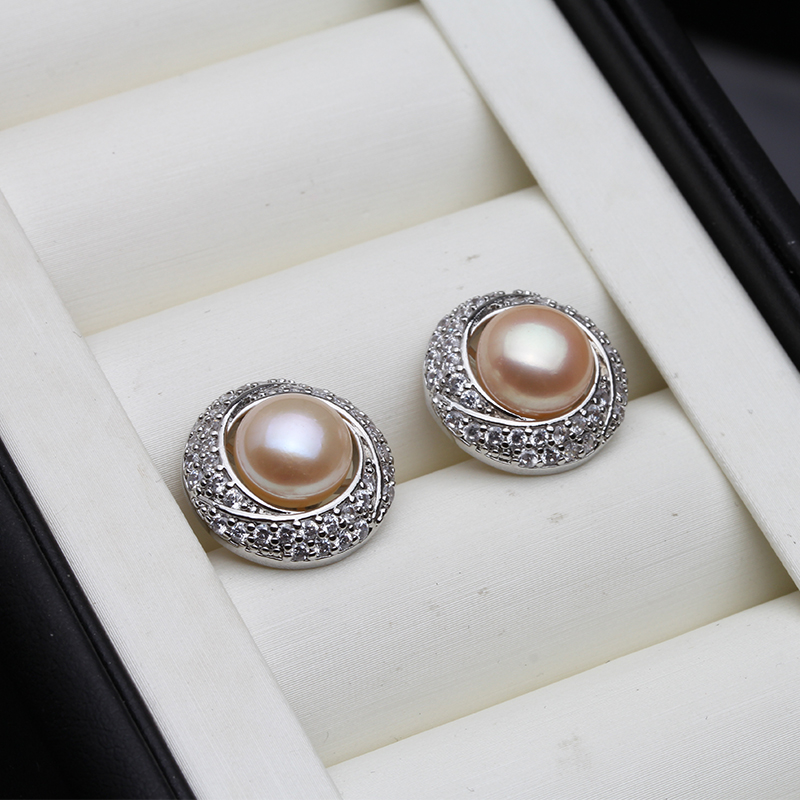 New Large Freshwater Pearl Ear - Statement Earrings Oversized review and price