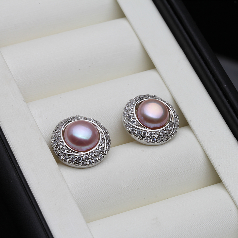 New Large Freshwater Pearl Ear - Statement Earrings Oversized review and price