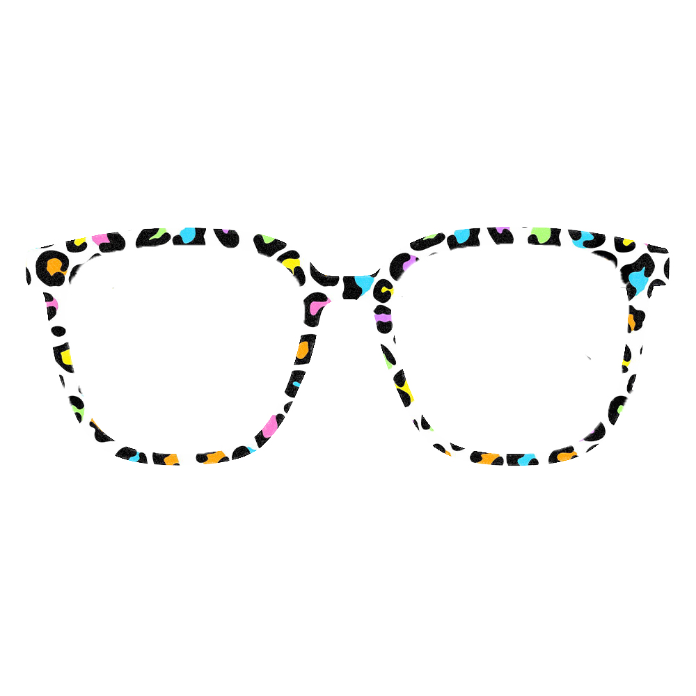 Trendy Rainbow Leopard Print S - Women Accessories Photos review and price