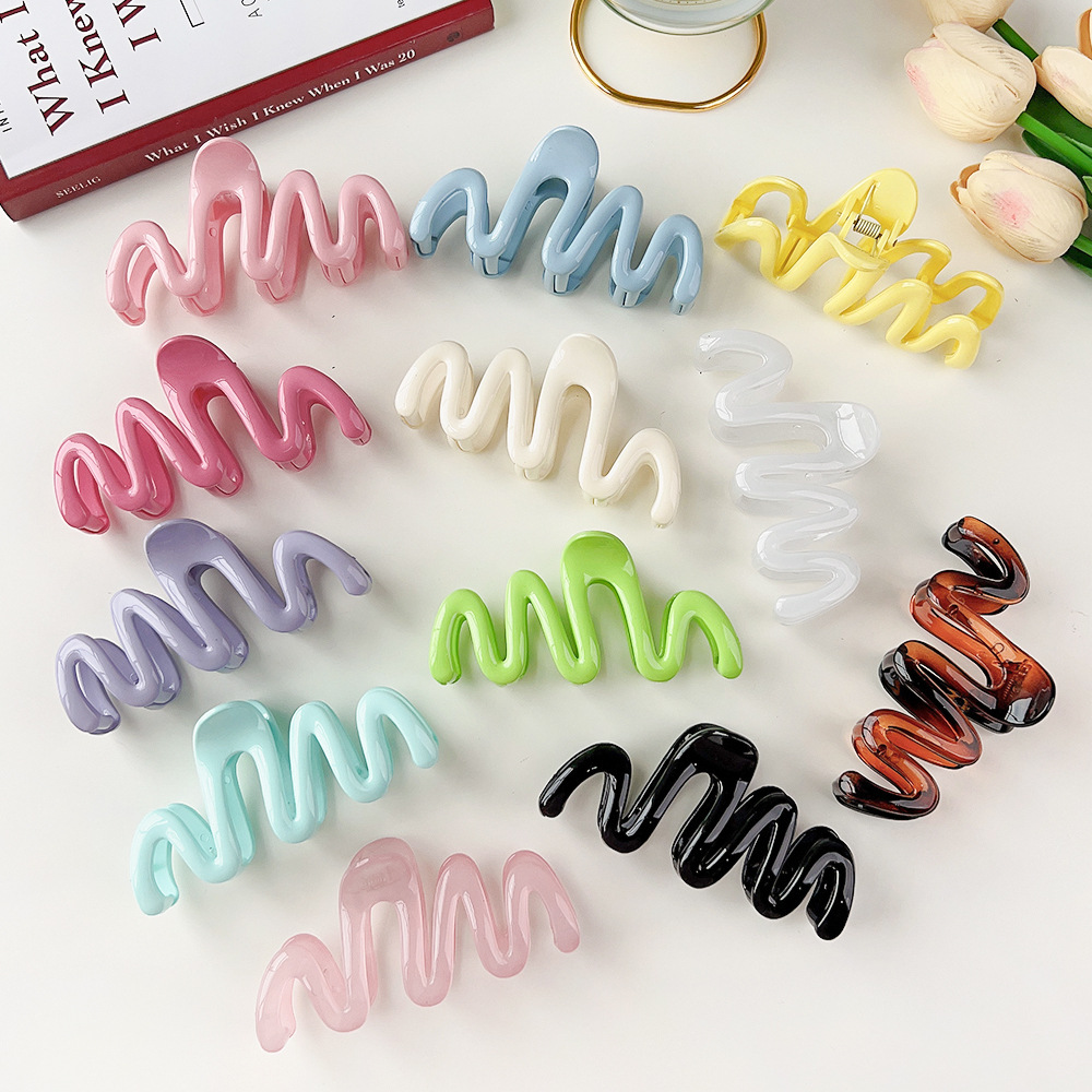 New Fashion Large Frosted Colo - Women Accessories In Wholesale review and price