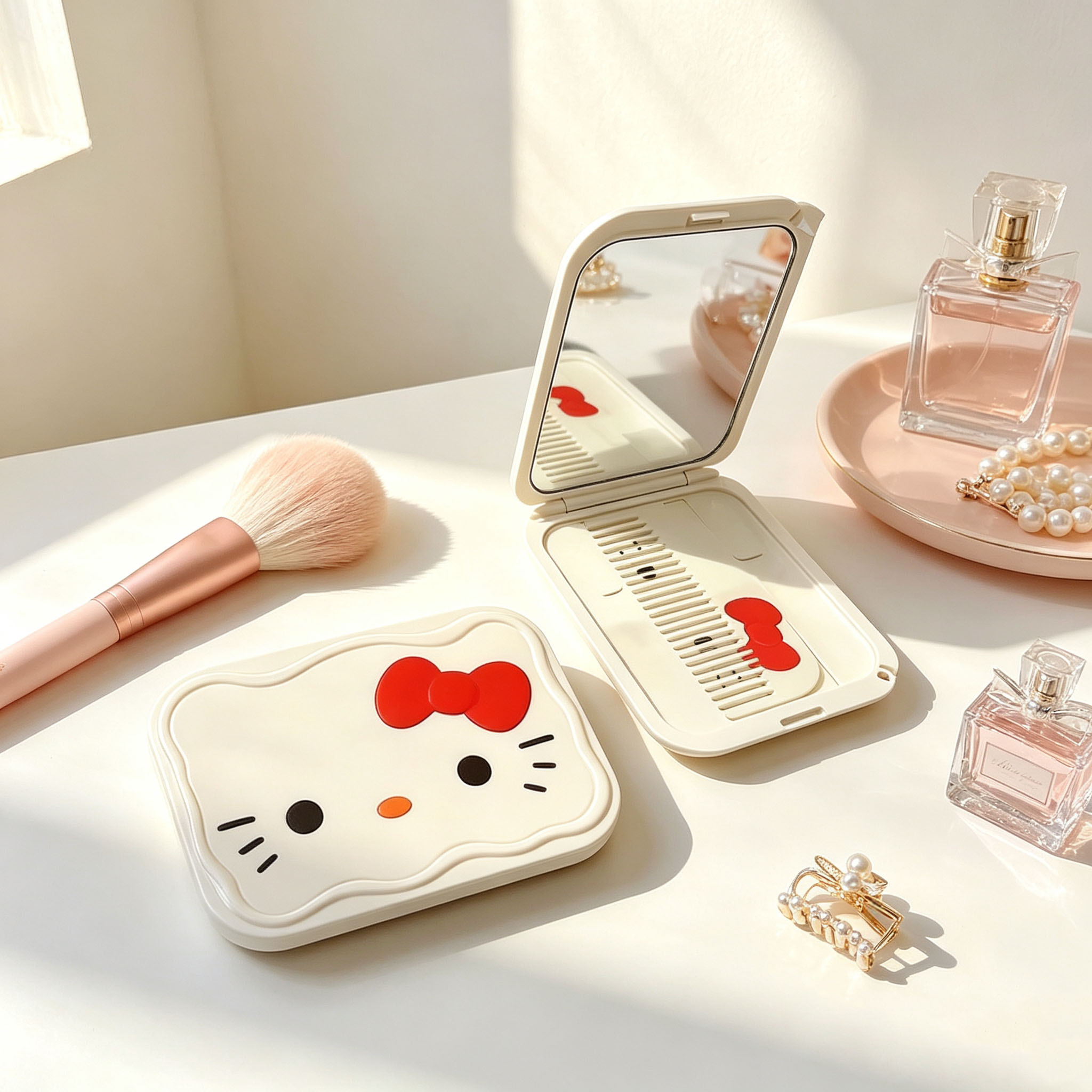 Hello Kitty Foldable Mirror Co - Women'S Vanity Accessories review and price