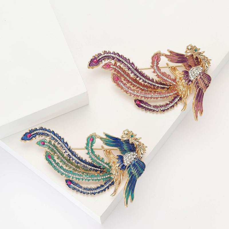 Fashion Phoenix Brooches Unise - Women'S Accessories Categories review and price