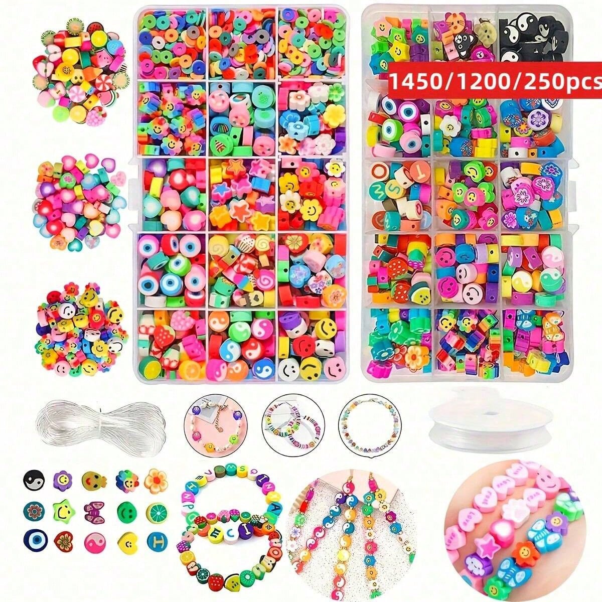1450/1200/250pcs Polymer Clay  - Women Accessories Gift Box review and price