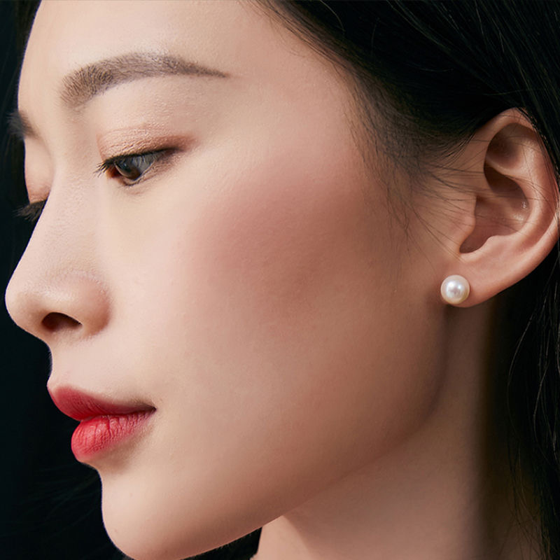 10-13mm Big Pearl Earrings Rea - Statement Earrings Oversized review and price
