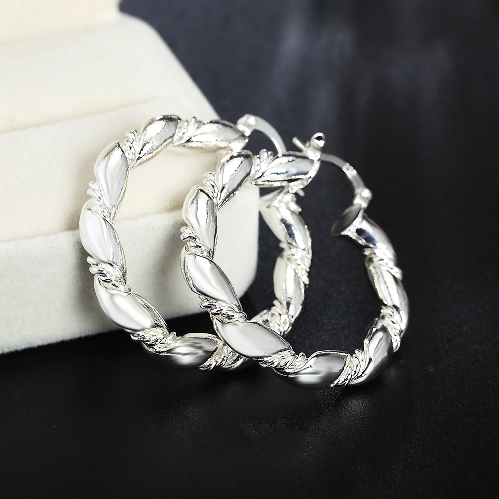 Hot 18K Gold Rope Round Big 4c - Statement Earrings Oversized review and price