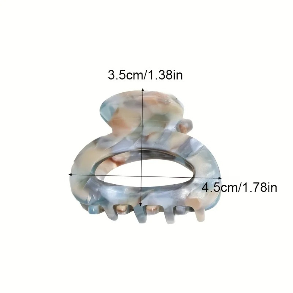 1/4PCS Elegant Sweet Small Ova - Hair Claw Clip Set review and price
