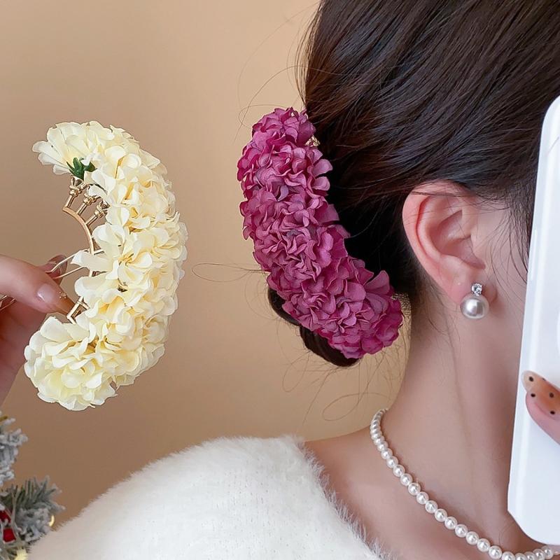 1pc Pastoral Purple Yellow Flo - Women Accessories Photos review and price