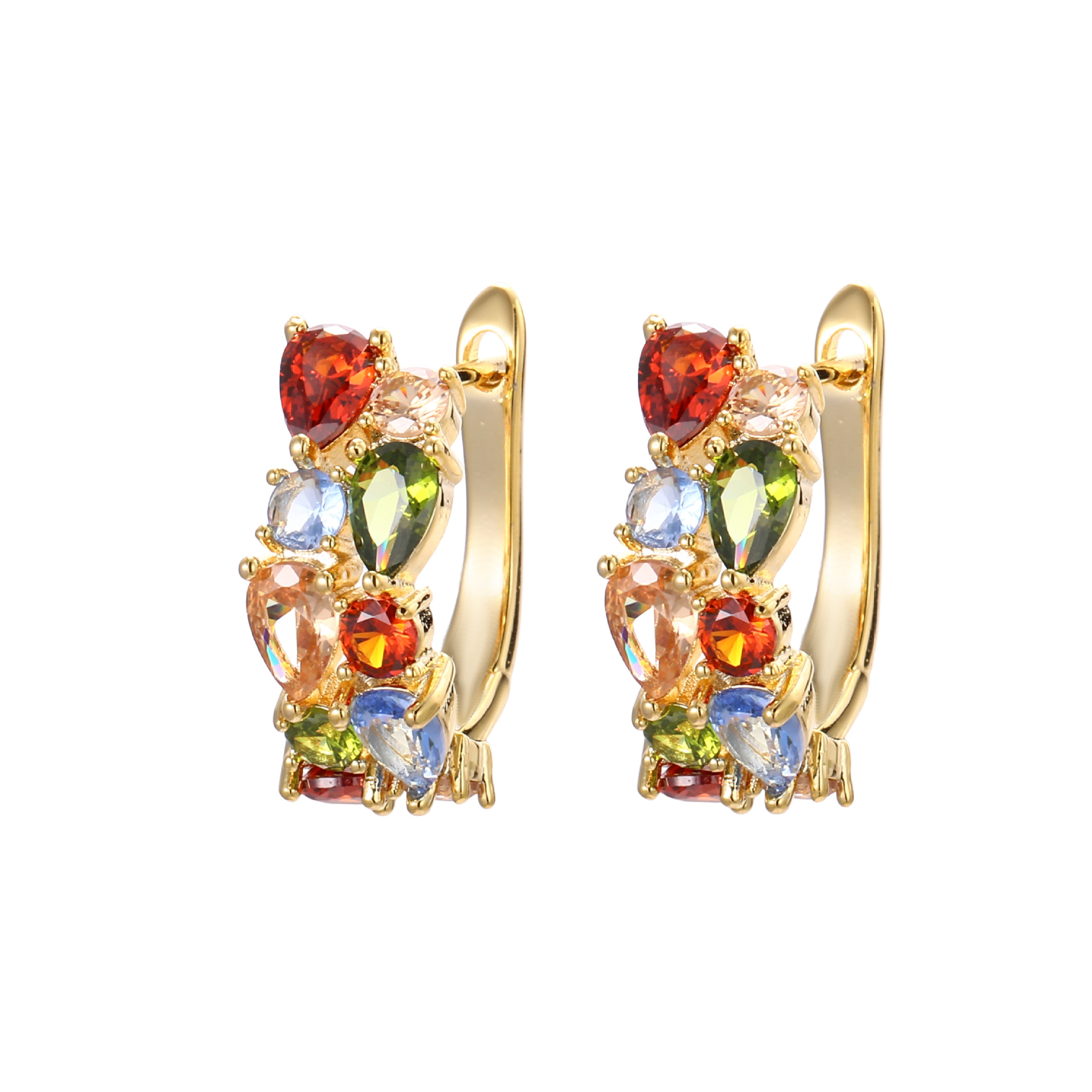 Zircon U-shaped earrings for w - Women'S Accessories New Look review and price