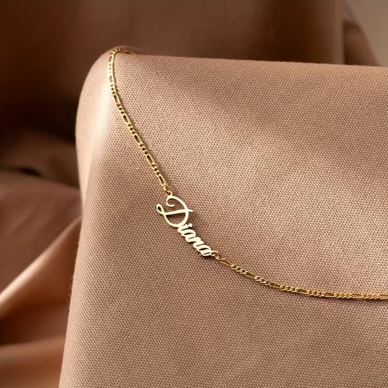 Customized Figaro Chain Neckla - Women Accessories Gift Box review and price