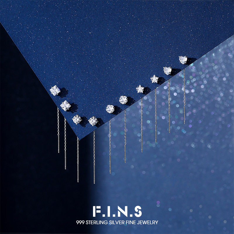 F.I.N.S Luxury S999 Sterling S - Statement Earrings Oversized review and price