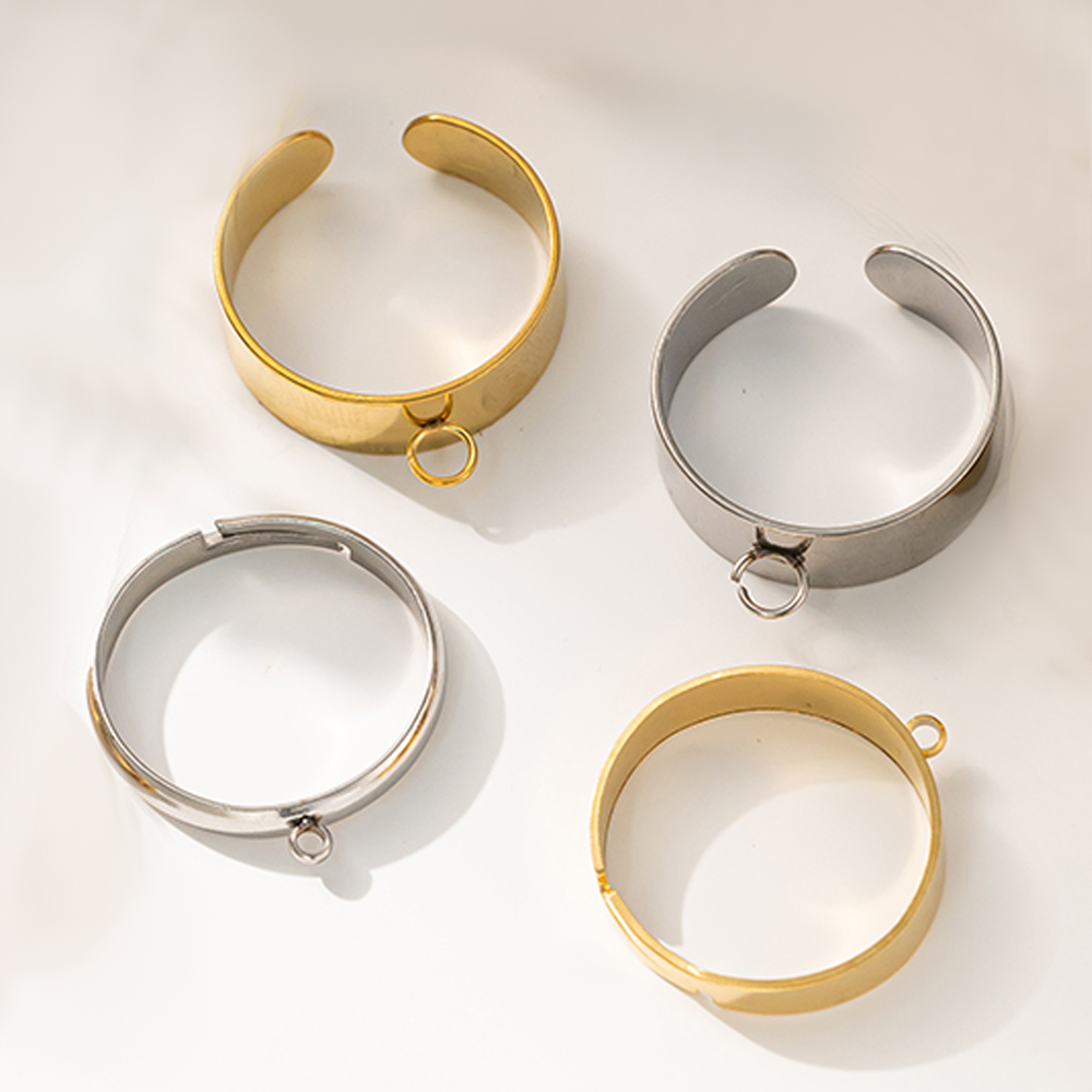 5pcs/Lot Stainless Steel Gold  - Women'S Accessories Rings review and price