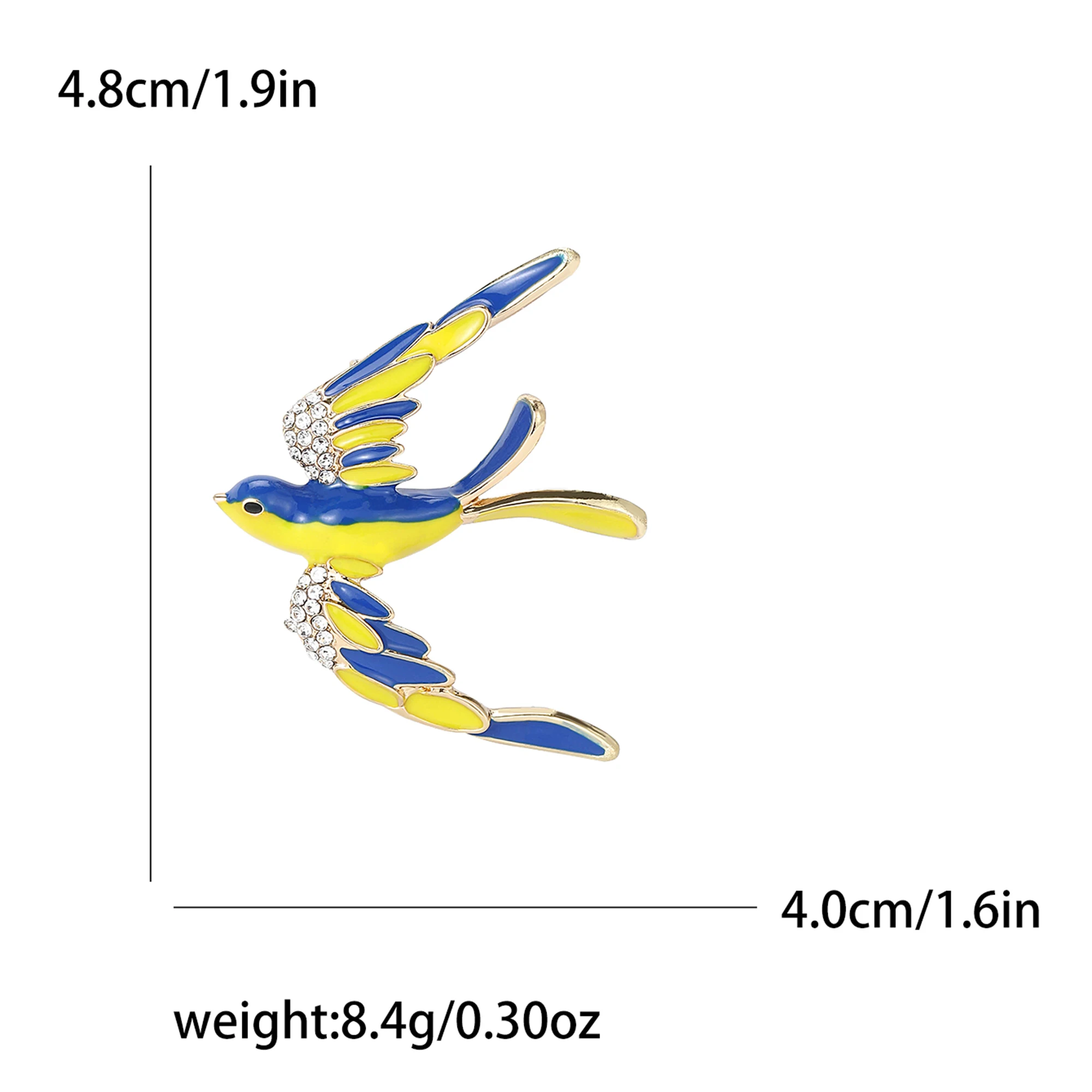Rhinestone Swallow Brooches fo - Women'S Accessories Categories review and price